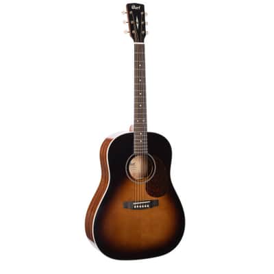 Cort Acoustics Earth 100SSF - SB, Dreadnought Slope Shoulder image 4