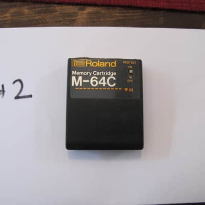 Roland M-64C Memory Cartridge for TR-707, TR-727, TR-909, JX-3P, JX-8P, JX-10