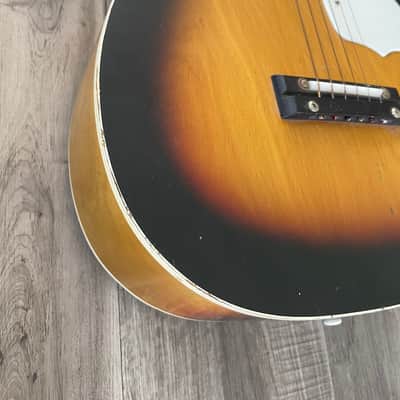 Silvertone Sears Roebuck Co. Kay Harmony 319 1960s - Tobacco Sunburst image 2