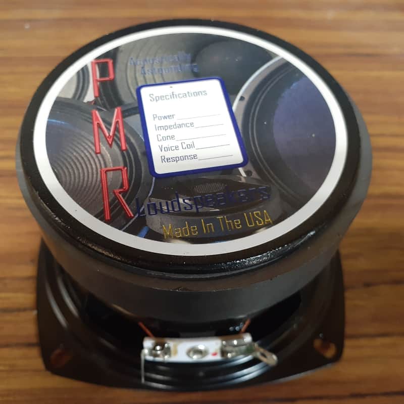 4" ALUMINUM CONE WIDE RANGE WOOFER HARTKE BEHRINGER KRK MONITOR   HUGE MAGNET  10AAP-SC image 1