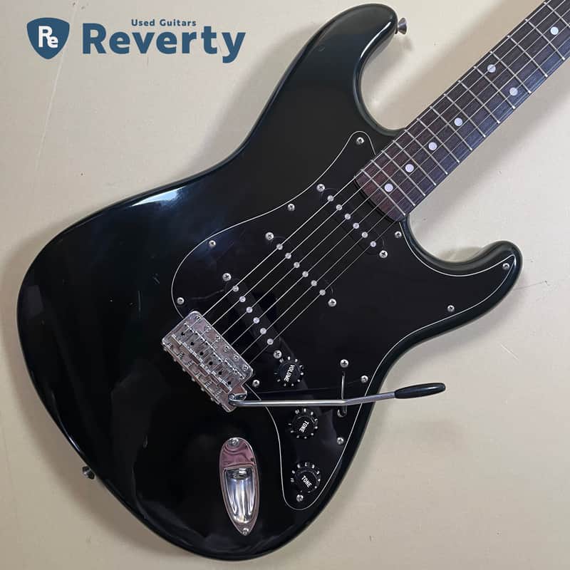 Squier CST-30 (CST-398) Stratocaster SQ Serial 1984 Made in Japan Vintage BLK image 1