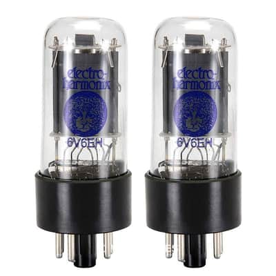 Electro-Harmonix 6V6GT Power Tube, Matched Pair with FREE 24-Hour Burn-In! image 1