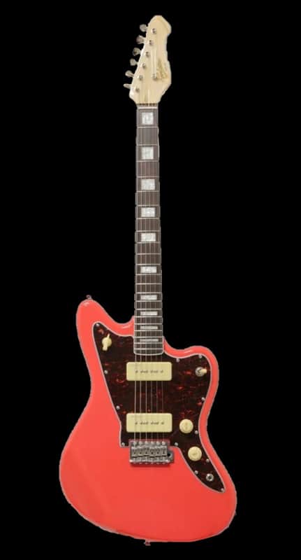 Revelation RJT-60 Fiesta Red Electric Guitar image 1