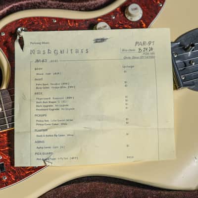 Nash JM-63 - Vintage White, Light Aged image 9