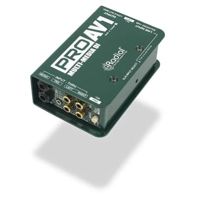 Radial ProAV1 | Single Channel Passive Direct Injection Box image 1