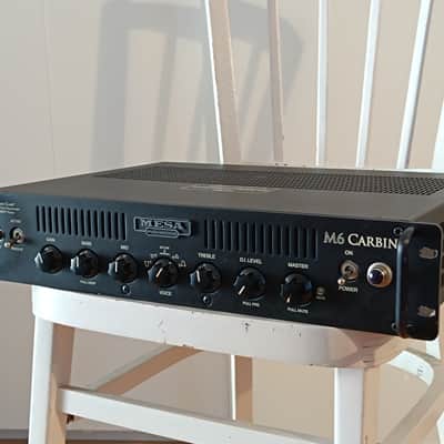 Immagine Mesa Boogie M6 Carbine 600-Watt Rackmount Bass Amp Head 2008 - 2017 - Black - 2
