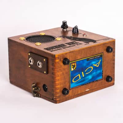 Cigar Box Amp in cool Acid cigar box image 4