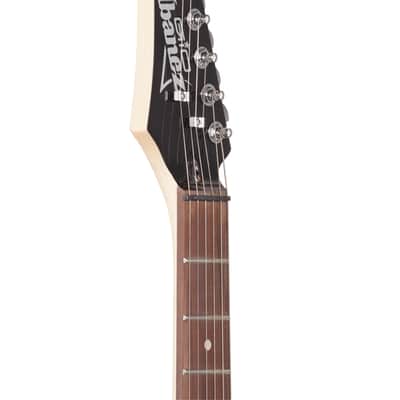 Ibanez Gio GRX70QAL Left Handed Guitar Trans Blue Burst image 4