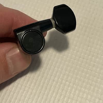 2010's Ibanez RG Series Guitar Dual Pin Black Right Hand Tuners Tuning Pegs 6 In Line image 6