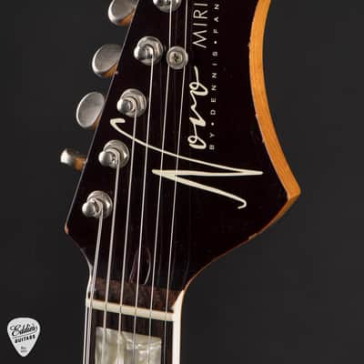 Novo Maple Top Miris JHH Dealer LTD - Harmony Burst w/ Amber Back & Sides #261166 image 7
