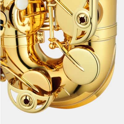 Yamaha YAS-480 Intermediate Alto Eb Saxophone - Gold Lacquer image 10