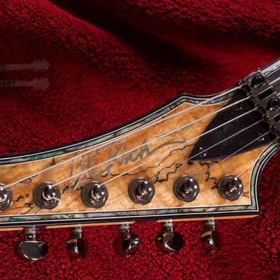 B.C. Rich Mockingbird Extreme Exotic with Floyd Rose Left Hand EXMGFRSMLH 2020 Spalted Maple image 10