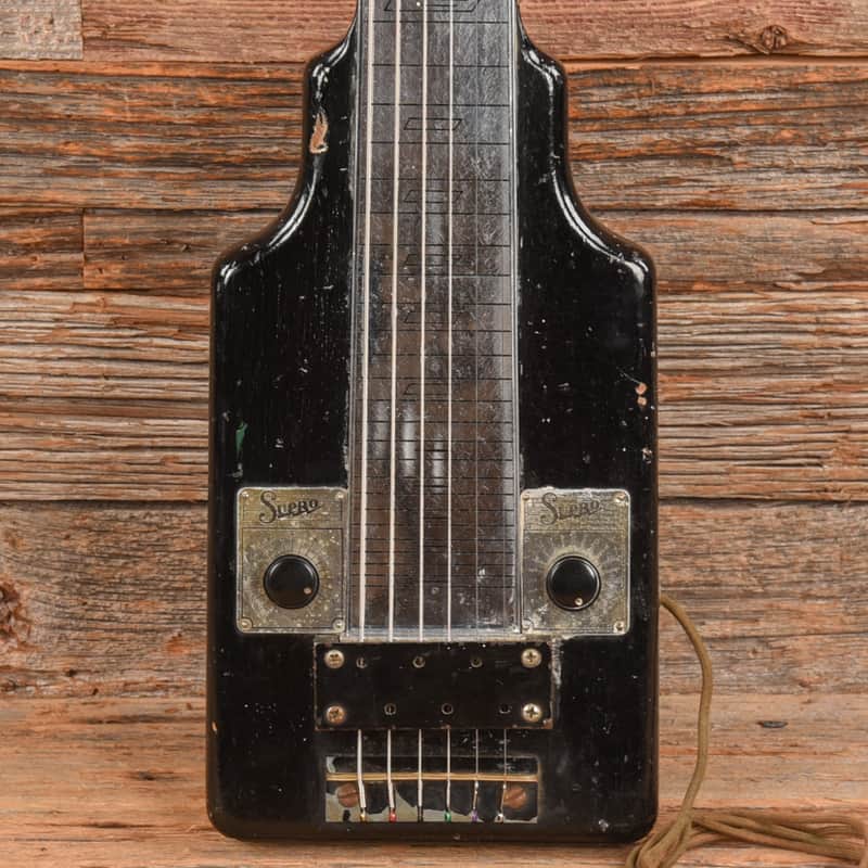 Supro Lap Steel Black image 1