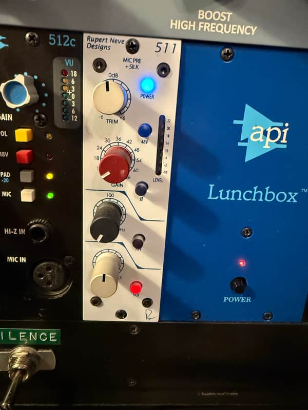 Rupert Neve Designs Portico 511 500-Series Mic Pre Module with Silk 2013 - Present - White image 1