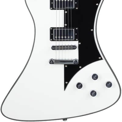 Hagstrom HSFANTOMEN02 Electric Guitar, Fantomen, White Gloss image 11