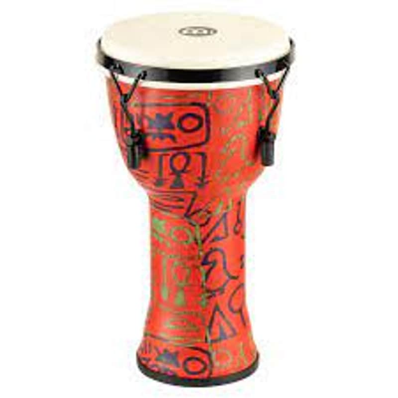 Meinl PMDJ1-S-G Mechanical Tuned Travel Series Djembe (Pharaohs Script) image 1