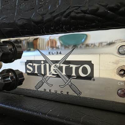 Mesa-Boogie Stiletto Deuce EL-34 100w - 50w Two 2 Channel Guitar Amplifier 100 Watt and 50 Watt Tube Rectifier Amp Head Marshall JMP JCM sound image 8