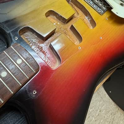 1970 Fender Stratocaster Sunburst Clean image 9