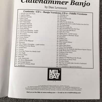 Old-Time Favorites For Clawhammer Banjo Dan Leven Sheet Music Song Book Songbook image 3