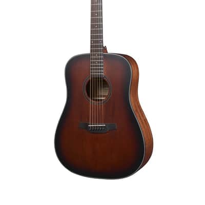 Crafter Silver Series 250 Dreadnought Acoustic Electric Guitar - Brown Sunburst image 1