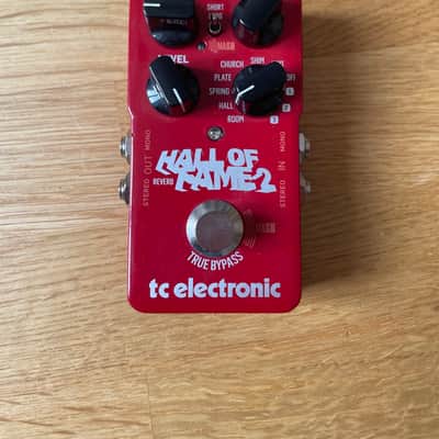 TC Electronic Hall of Fame 2 Reverb 2017 - Present - Red image 1
