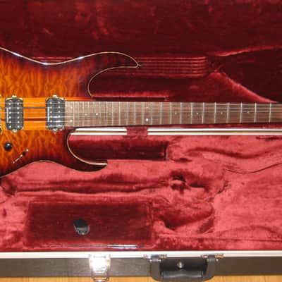 Ibanez RGT320Q-RBB Prestige 2005 - 2007 - Regal Brown Burst image 2