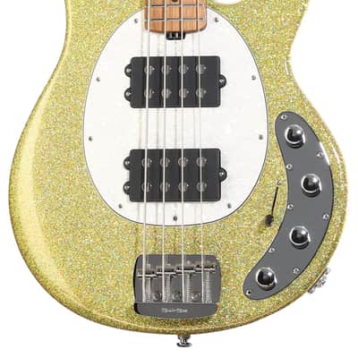 Ernie Ball Music Man StingRay Special HH Electric Bass Guitar - Yellow Brick Road  Roasted Maple Fingerboard image 1