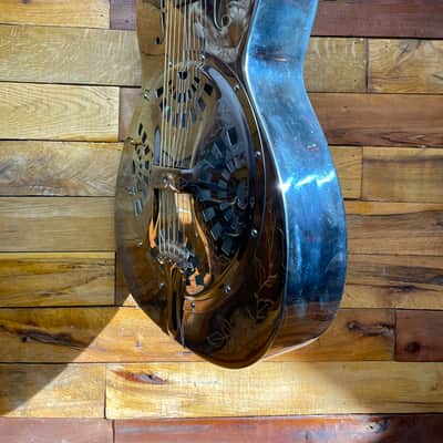 1970s Dobro Model 36 "The Rose" - Chrome image 3