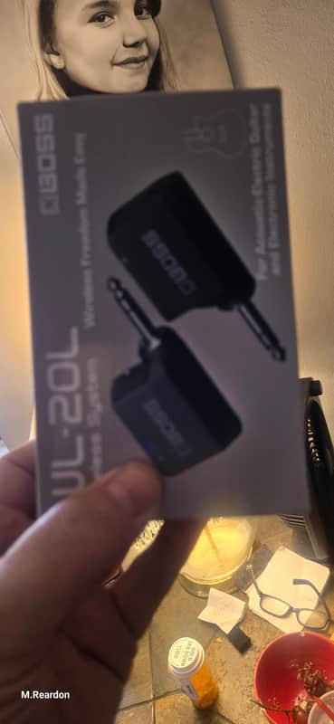 Boss WL-20L Wireless Guitar System 2018 - Black/Gray image 1