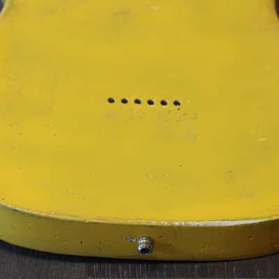 Kelton Swade 1952 Blackguard Tele Style Electric  Guitar Butterscotch Blonde Heavy Relic + Hard Case image 16