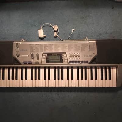 Casio CTK-496 100 Song Bank Keyboard MIDI Jacks & Mic Mix In & AC Adapter image 1