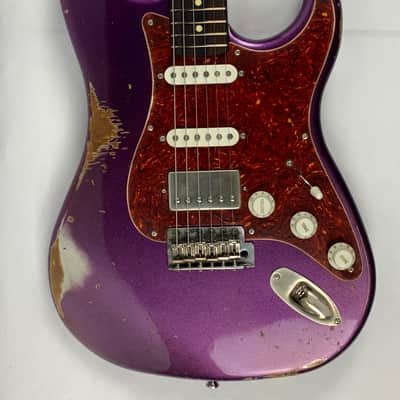 LsL Instruments Saticoy 22 Classic S Purple Sparkle Heavy Age Relic HSS - Brand New with case image 1