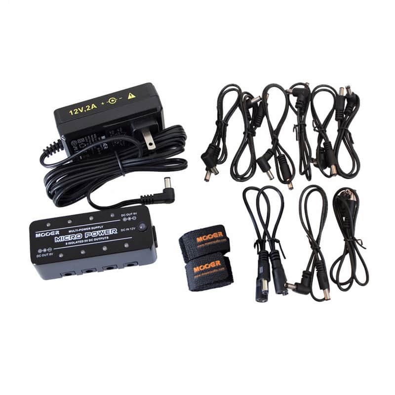 Mooer Micro Power Supply 8 Independent Output Pedal Power,price include the import duty for US buyer image 1
