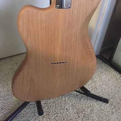 Fender / Warmoth Jazzmaster 2016 Natural Finish EMG Pickups image 3