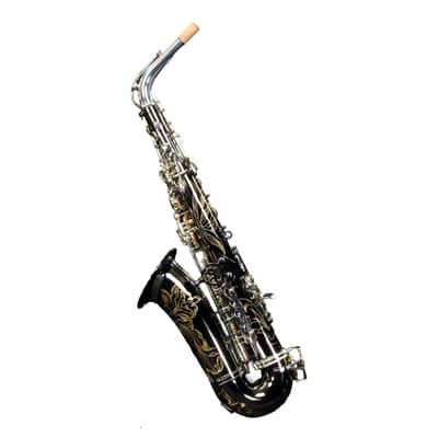 Selmer SAS711B Professional Alto Saxophone - Black Nickel image 2