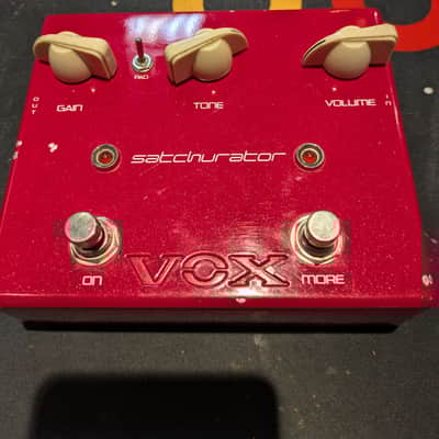 Vox Satchurator Joe Satriani Signature Distortion Pedal | Reverb