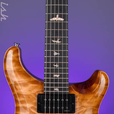 PRS Wood Library Custom 24 Artist Quilt Maple Natural Smokeburst image 6