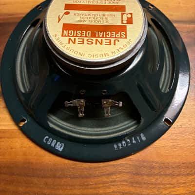 Jensen C8R Vintage Ceramic 8" 25-Watt 8ohm Guitar Speaker 2010s - Green image 3