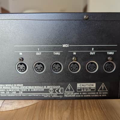 Technics SX-WSA1R 1996-2000 - Black image 6