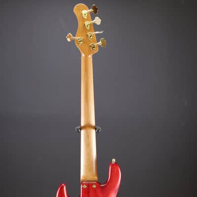 Sadowsky MetroLine 21-Fret Standard J/J Bass Limited Edition 2023 5-String Majestic Red Transparent Satin image 10