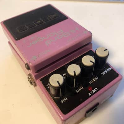 Boss HF-2 Hi Band Flanger (Green Label) 1989 - 1993 - Pink image 2