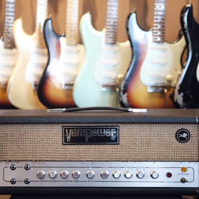 Vampower MK1B 100 Watt Guitar Amplifier Head - Vintage 1970's & Rare! image 1