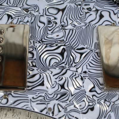 Loaded Electric Guitar Pickguard with Dual Burstbucker Humbucker Guitar Pickups image 4