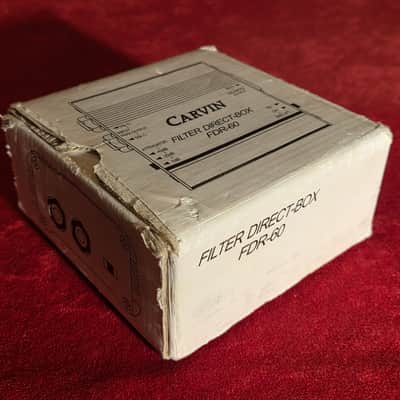 Carvin FDR-60 Filter Direct Box w/ Original Box image 8