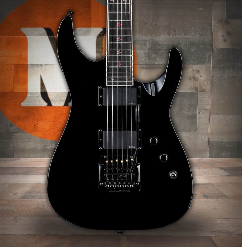 ESP LTD Jeff Hanneman JH-600 CTM - Black (LJH600CTMBLK) image 1