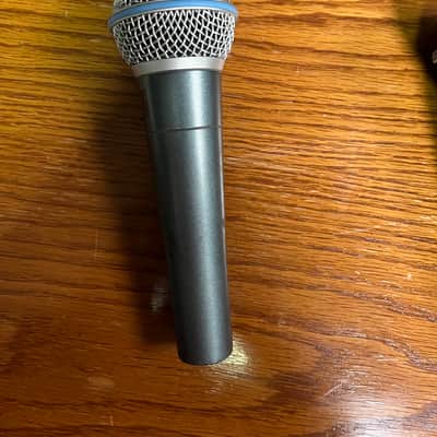 Shure BETA 58A Handheld Supercardioid Dynamic Microphone 1996 - Present - Black image 1