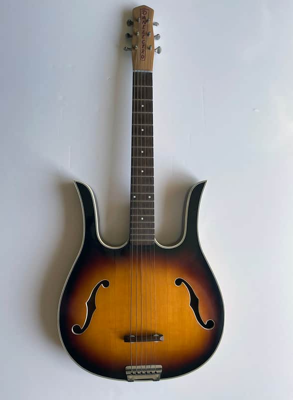 Vintage Danelectro Longhorn Acoustic ALL original image 1