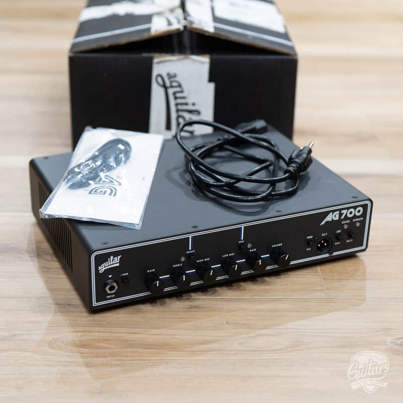 Aguilar AG700 V2 700 Watt Bass Amp Head (Demo) image 1