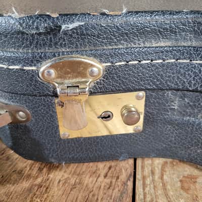 Gibson ES-335 Case Red Interior 1970s - Black image 9