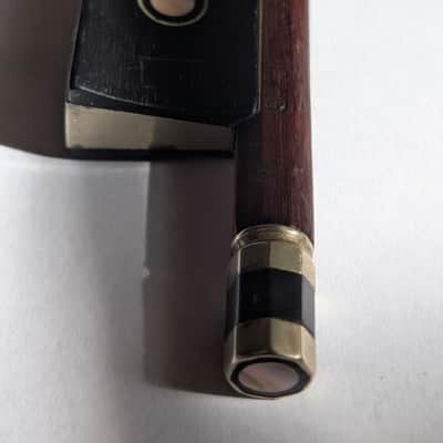 L. BAUSCH LEIPZIG Violin Bow 64 Gram Permambuco Wood 4/4 image 14